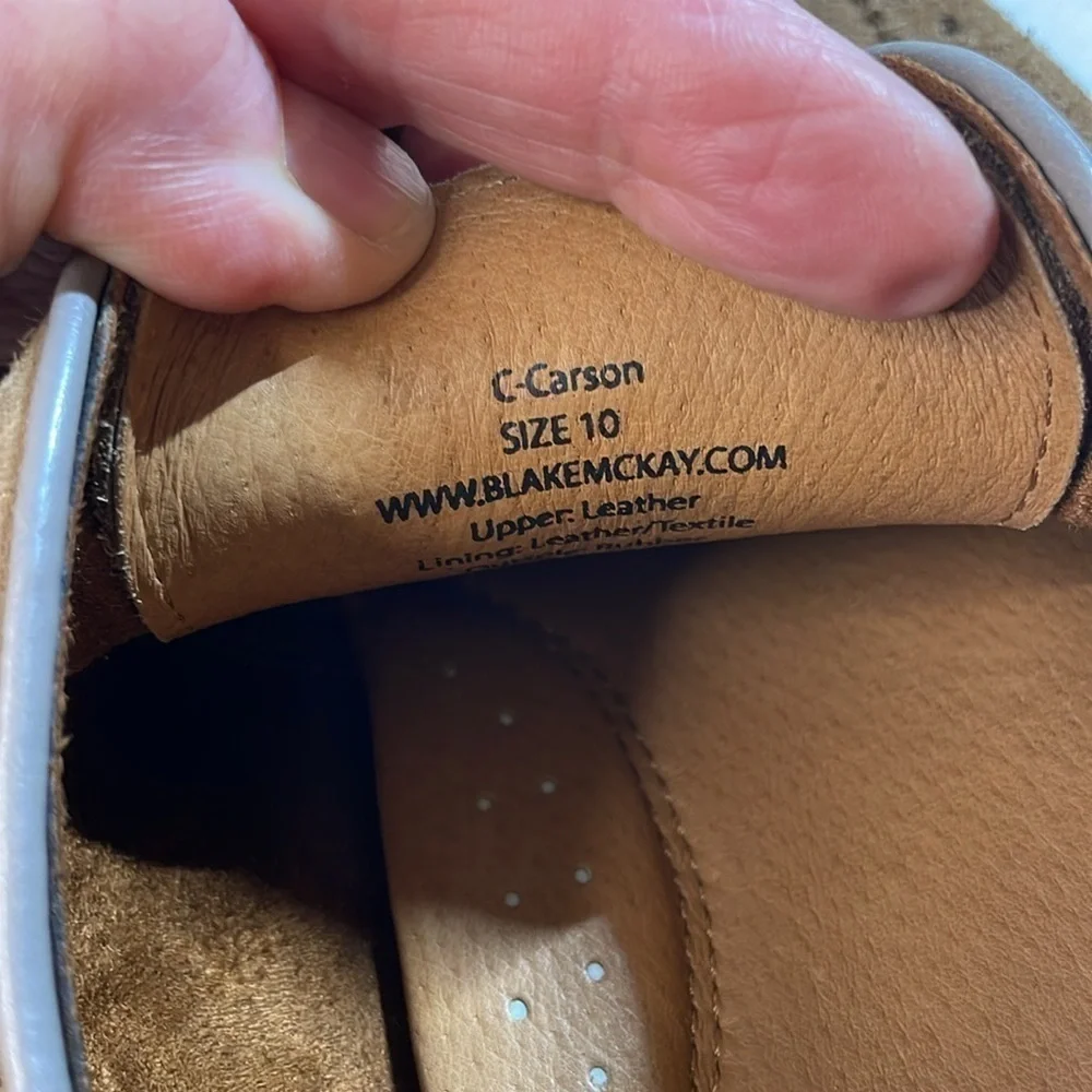 Blake Mckay Brown Carson Suede Wingtip Oxford